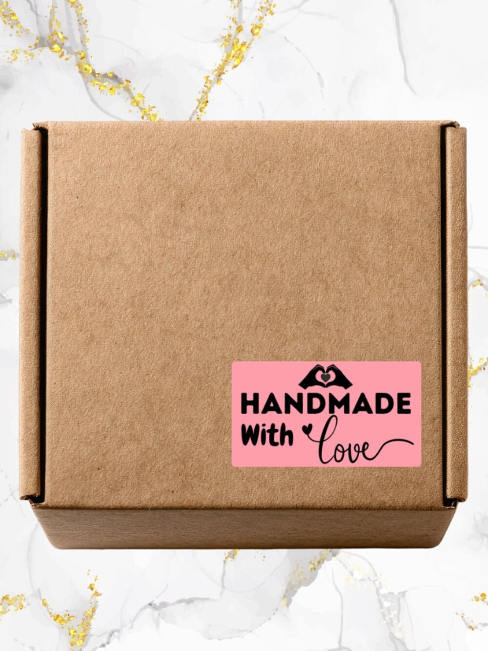 100 Handmade Stickers for Packaging | Small Business Labels - Picture 10 of 10
